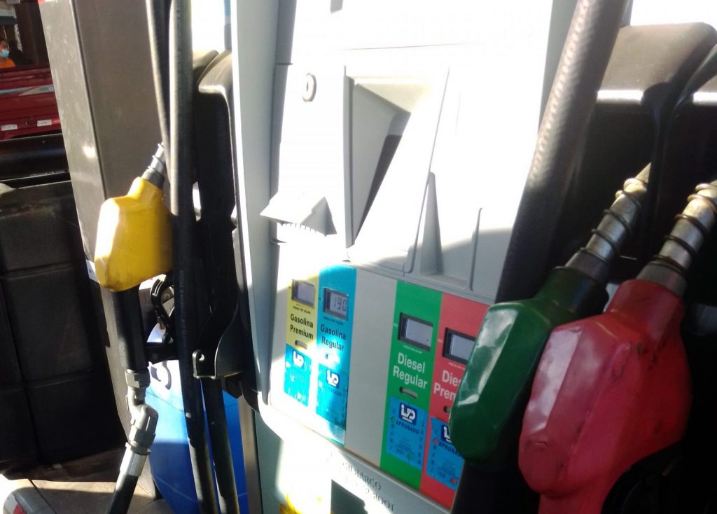 Aumento de los combustibles